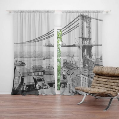 Sablio Závěs Stavba mostu: 2ks 140x250cm – Hledejceny.cz