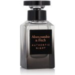 Abercrombie & Fitch Authentic Night toaletní voda pánská 50 ml – Hledejceny.cz