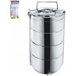 Orion Jídlonosič termo nerez 4 patra, 14 cm - CZ – Zboží Mobilmania