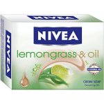 Nivea Lemongrass & Oil tuhé krémové mýdlo 100 g – Hledejceny.cz