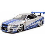 Toys Fast and Furious Brians Nissan Skyline 2002 GT-R OBAL – Zboží Dáma