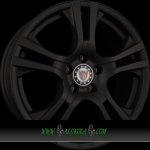 Platin P53 6,5x16 5x108 ET43 matt black | Zboží Auto