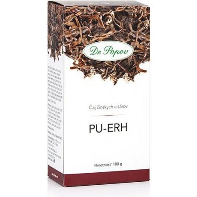 Dr.Popov Pu-Erh polofermentovaný čaj 100 g – Hledejceny.cz