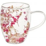 Orion Dvoustěnný hrnek DOUBLE květy 360 ml – Sleviste.cz