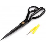 Krejčovské nůžky délka 27 cm s páráčkem Varianta: černá, Balení: 1 ks 59990/154570/277053 – Hledejceny.cz