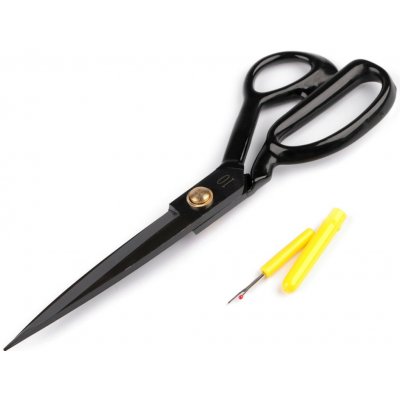 Krejčovské nůžky délka 27 cm s páráčkem Varianta: černá, Balení: 1 ks 59990/154570/277053 – Hledejceny.cz