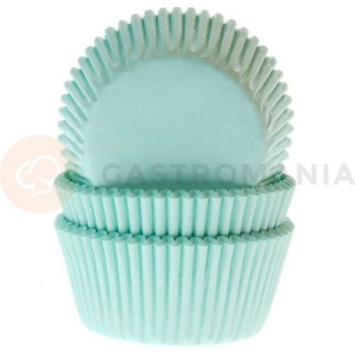 House of Marie Košíčky na cupcakemátová barva HM1227 zelená průměr 5 cm 50 ks – Hledejceny.cz