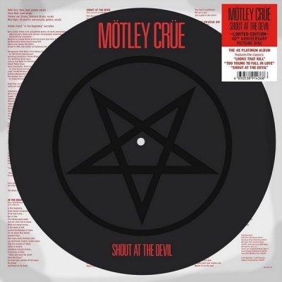 Mötley Crüe - Shout At The Devil - limited Edition - picture Disc LP – Zboží Mobilmania