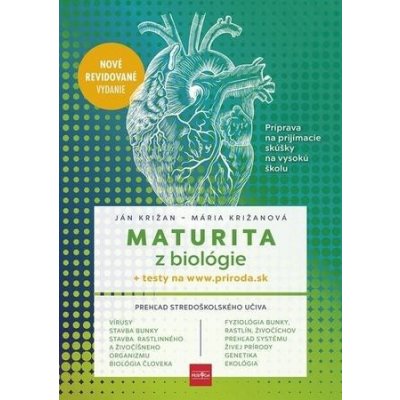 Maturita z biológie + testy - Ján Križan, Mária Križanová – Zboží Mobilmania