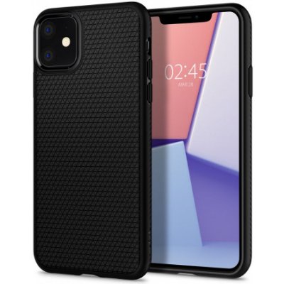 Pouzdro Spigen Liquid Air gumené iPhone 11 matné černé – Zbozi.Blesk.cz