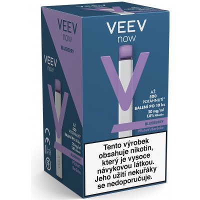 Veev Now Blueberry 20 mg 500 potáhnutí 10 ks – Zboží Mobilmania