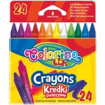 Colorino Pastelky voskové 24 barev – Zboží Dáma