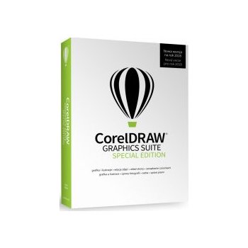 CorelDRAW Graphics Suite Special Edition CZ (CDGSSPCZPLMBEU)