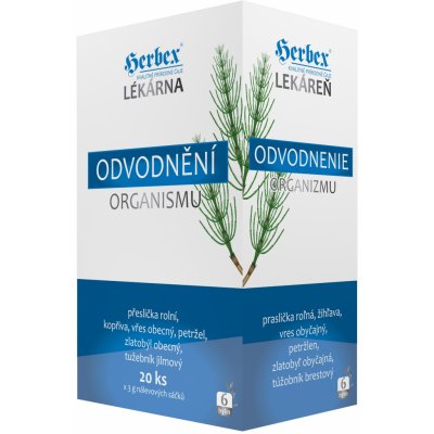 Herbex lékárna Odvodnění organismu 20 x 3 g – Zbozi.Blesk.cz
