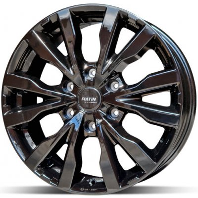 Platin P86 8.5x21 6x139 ET55 gloss black | Zboží Auto