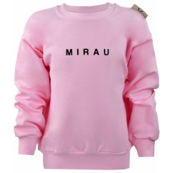 Mirau dívčí mikina bez kapuce fuchsia