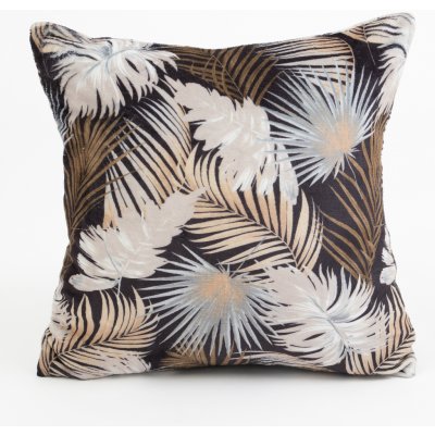 MKLuzkoviny.cz mikroplyš Digital Taisa černo/zlatá 40 x 40 cm – Sleviste.cz