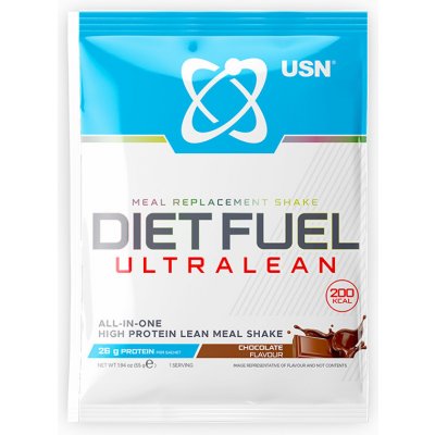 USN Diet Fuel Ultralean chocolate 55 g – Hledejceny.cz