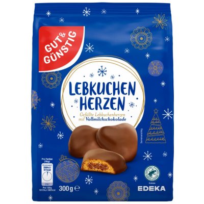 G&G Plněné perníčky v mléčné čokoládě 300 g – Zboží Dáma