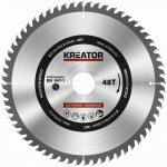 KREATOR KRT020416 Pilový kotouč na dřevo 190mm, 24T – Zboží Mobilmania