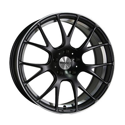 MONACO WHEELS MIRABEAU 8.5x19 5x120 ET20 black matt polished – Hledejceny.cz