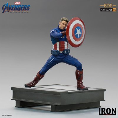 Iron Studios Marvel Avengers Endgame Captain America 2023, měřítko 1:10, 19 cm, MARCAS24819-10 – Zbozi.Blesk.cz