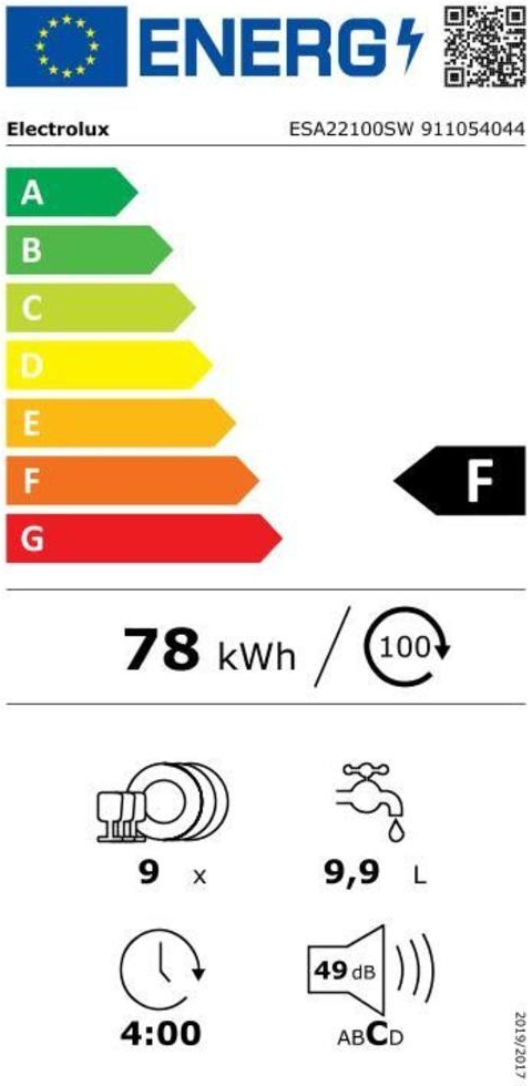 Electrolux ESA22100SW