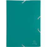 Exacompta spisové desky s gumičkou, A4 maxi, PP, zelené – Zboží Živě