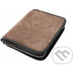 Obal na knihu se zipem XL Hnědá semiš – Hledejceny.cz