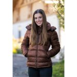 Covalliero Dámská zimní jezdecká bunda hnědá – Zboží Dáma