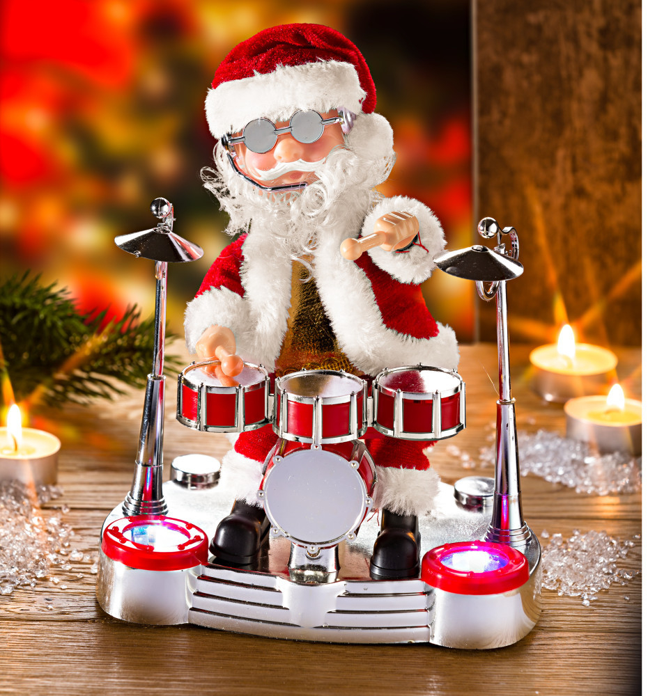 Magnet 3Pagen Santa hrající na bubny alternativy - Heureka.cz
