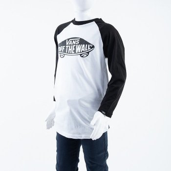 Vans Otw Raglan boys white black