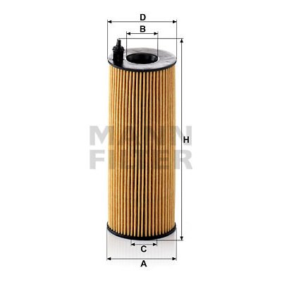Olejový filtr MANN-FILTER HU 721/5 x (HU721/5x) – Hledejceny.cz