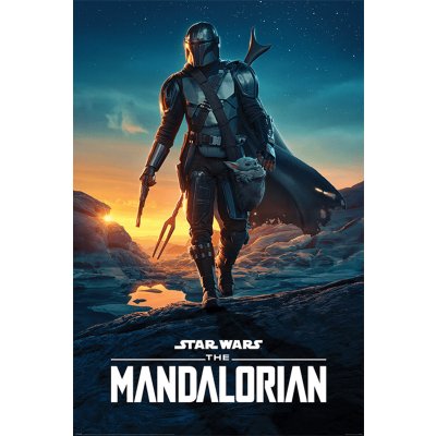 Plakát Star Wars: The Mandalorian - Nightfall 61 x 91 cm – Zboží Dáma