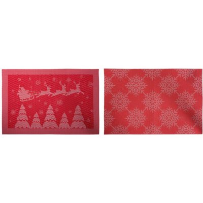 HIT Vánoční prostírání červené 30x45cm – Zbozi.Blesk.cz