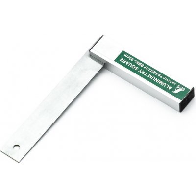 SHINWA Nerezový úhelník s robustní hliníkovou základnou bez stupnice 200 mm – Zboží Mobilmania