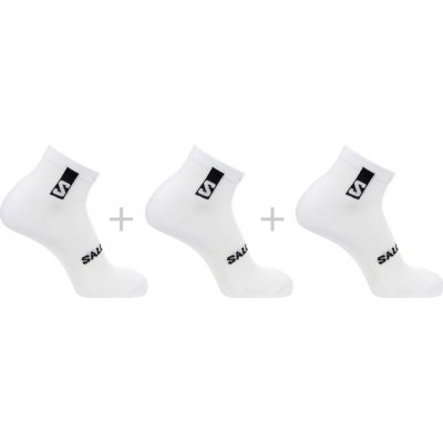 Salomon Everyday Ankle 3 Pack White/White/White – Zboží Dáma