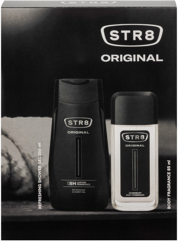 STR8 Original deospray 85 ml + sprchový gel 250 ml dárková sada