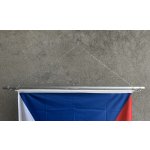 Kovové ráhno s vlajkou ČR / samostatné Alerion – Hledejceny.cz