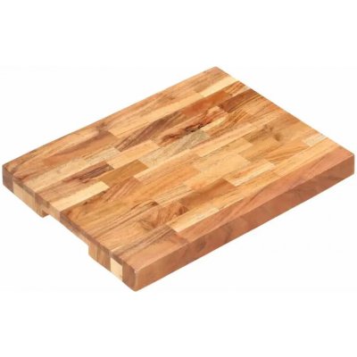 Prkénko na krájení potravin 40 x 30 x 4 cm masivní akácie – Sleviste.cz