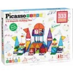 Picasso Tiles magnetická stavebnice 333 ks – Zboží Živě
