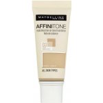 Maybelline Affinitone Perfecting + Protecting Foundation With Vitamin E sjednocující make-up 3 Light Beige 30 ml – Hledejceny.cz