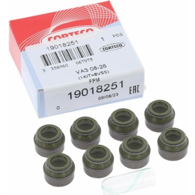 Sada těsnění, dřík ventilu CORTECO 19018251 – Zboží Mobilmania