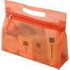Kosmetická taška Natesa kosmetická taška z pvc na zip, oranžová