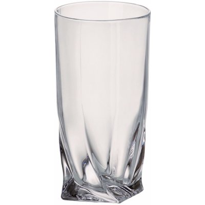 Crystalite Bohemia sklenice QUADRO 350 ml – Zboží Dáma