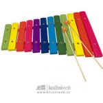 Bino Dřevěný duhový xylofon – Zboží Dáma