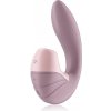 Vibrátor Satisfyer SUPERNOVA DOUBLE AIR PULSE Old rose 14,5 cm