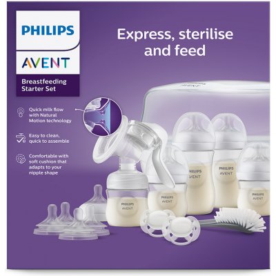 Philips AVENT Sada ke kojení Natural Response s manuální odsávačkou a sterilizátorem do MW
