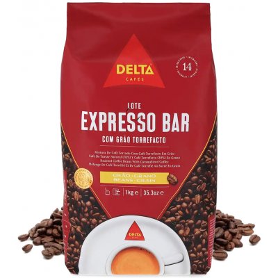 Delta Cafés Expresso Bar zrnková 1 kg – Hledejceny.cz