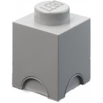 LEGO® úložný box 1 12,5 x 12,5 x 18 cm šedá – Zboží Dáma
